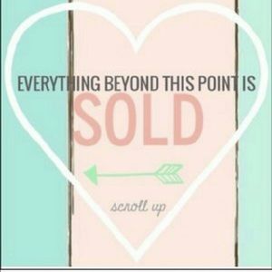 Everything beyond this point has been sold 💜