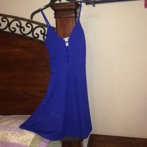 Charlotte russe navy blue dress.