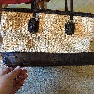 Dana Bachman Straw Tote