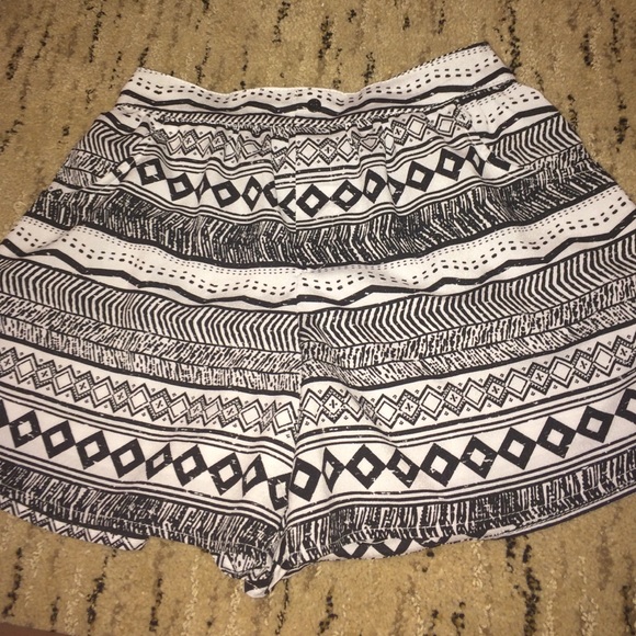 Black and White shorts