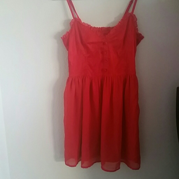 H&M Lace and Sheer Camisole dress
