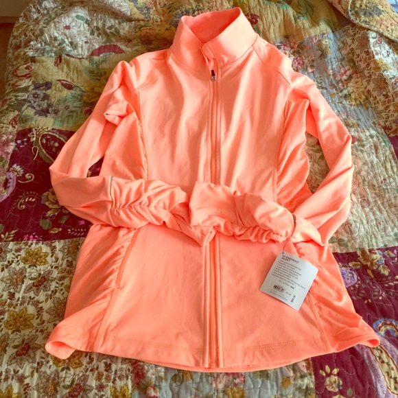 Victoria Secret Orange Knockout Jacket. Size M. 🍇