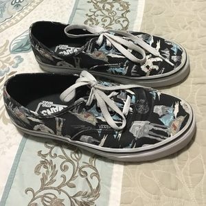 Vans Star Wars addition, 7 in women and 5.5 in men