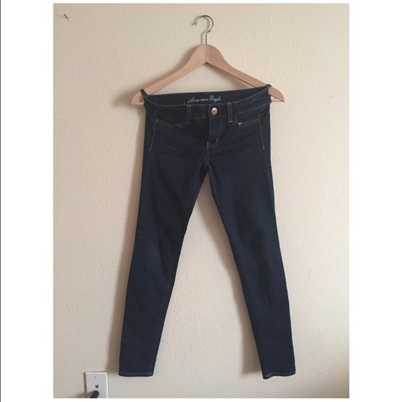 American eagle mid rise skinny jeggings