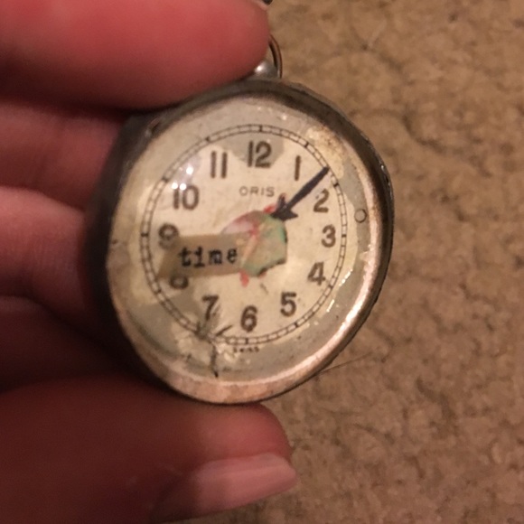 Clock necklace