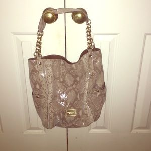 Michael Kors Snakeskin Purse; PRICE IS FIRM