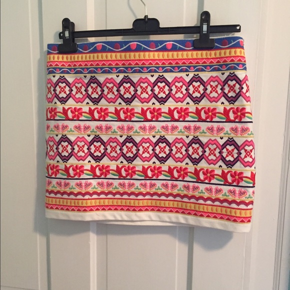 Mara Hoffman Dresses & Skirts - Mexican embroidered mini skirt