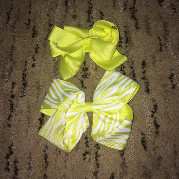 Yellow Bows NWOT