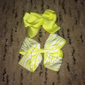 Yellow Bows NWOT