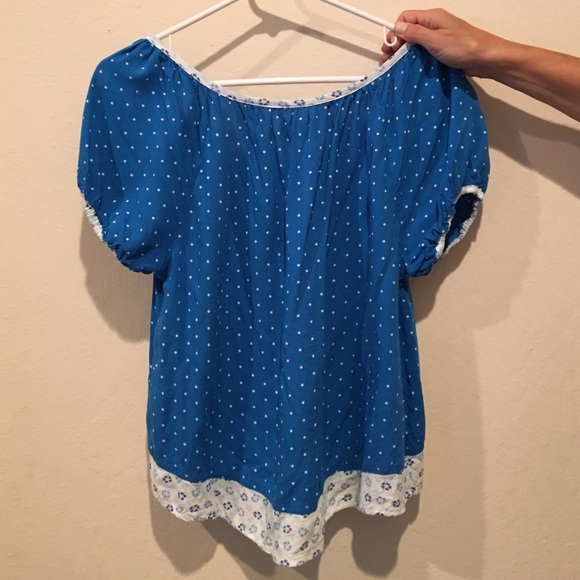 Hollister Short Sleeve Printed Top - Picture 2 of 2
