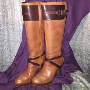 Gorgeous Cole Haan Leather Boots.