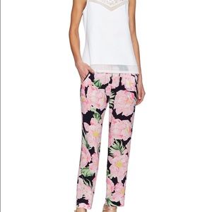 French Connection Floral Print Trouser