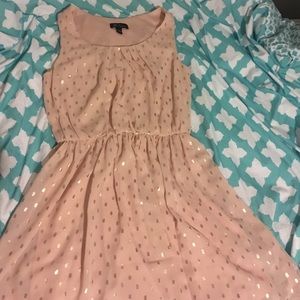 Gorgeous Pink/Gold Shimmery Dress