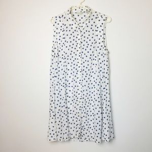 Anthropologie Polka Dot Summer Dress