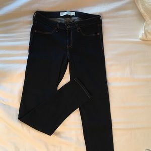 Realistic Dark Wash Jean Leggings