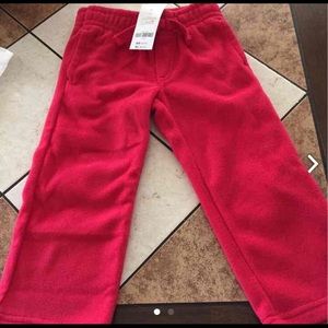 Gymboree NWT fleece pants