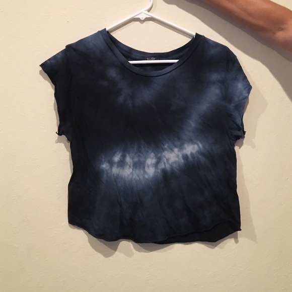 Brandy Melville Tye Dye Crop Tee - Picture 1 of 2