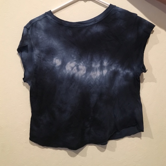 Brandy Melville Tye Dye Crop Tee - Picture 2 of 2