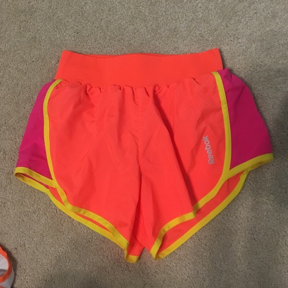 Neon Reebok shorts