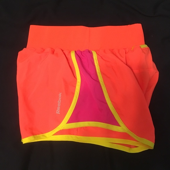 Neon Reebok shorts - Picture 2 of 3