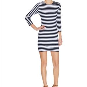 Striped 3/4 Sleeve Dress
