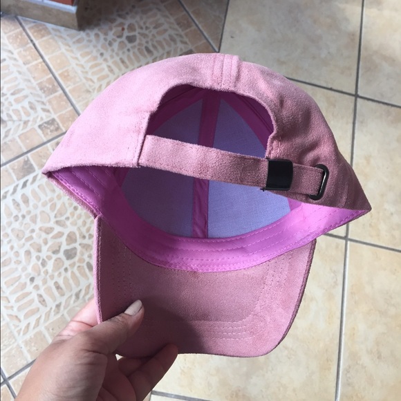 Pink Suede SnapBack - Picture 3 of 3