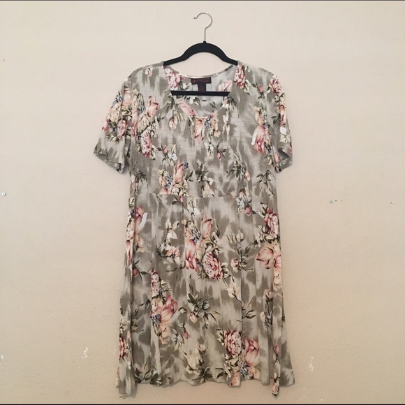 Vintage Floral Dress