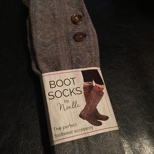 Cute Boot Socks with Lace Top