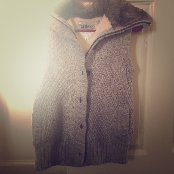 Vest sweater