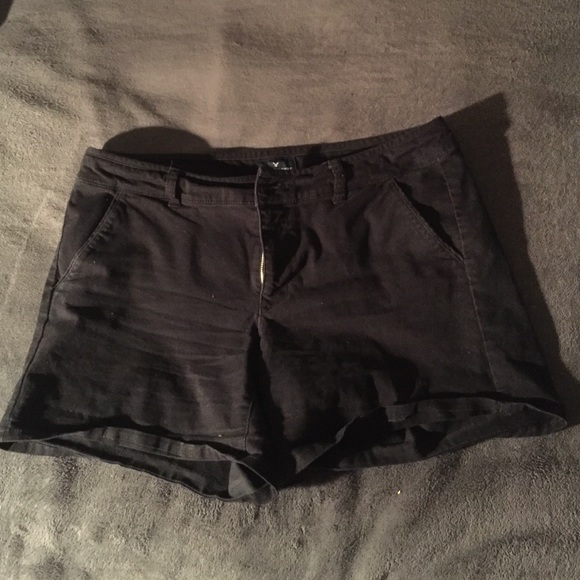 Black American Eagle Shorts