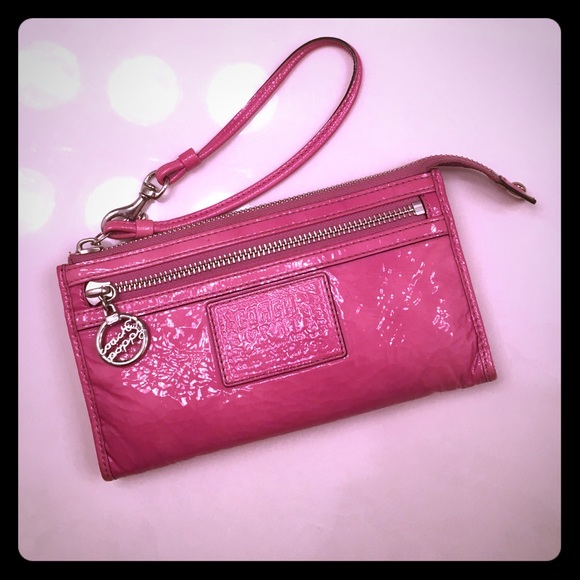 Pink coach wallet