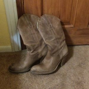 Jessica Simpson cowboy boots 8.5
