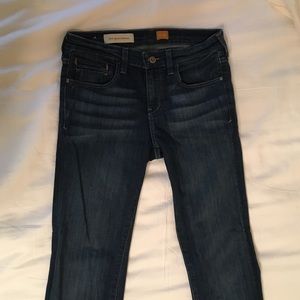 Medium Wash Straight Leg Jeans