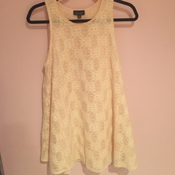 Reduced🎉 TOPSHOP size US 6 lace shift dress