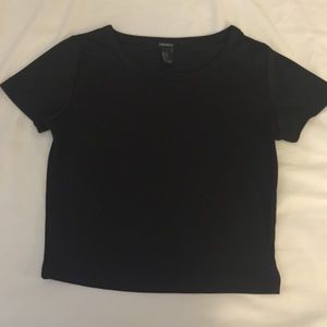 Mid Black Tee