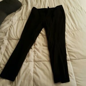 Black Stretch Skinny Dress Pants