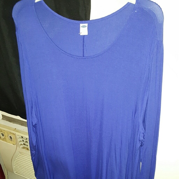 Old Navy blue knee length dress