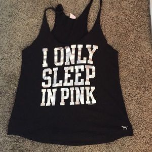 PINK sleeping tank