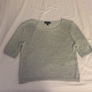 Topshop Metallic Shirt