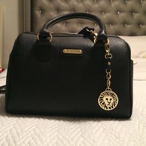 Anne Klein Black Crossbody Bag
