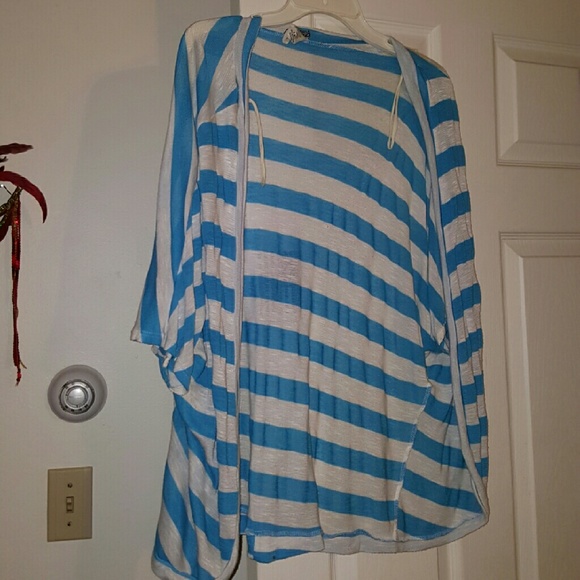 Striped cardigan