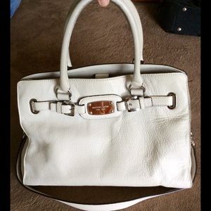 MK Hamilton EW Leather Satchel