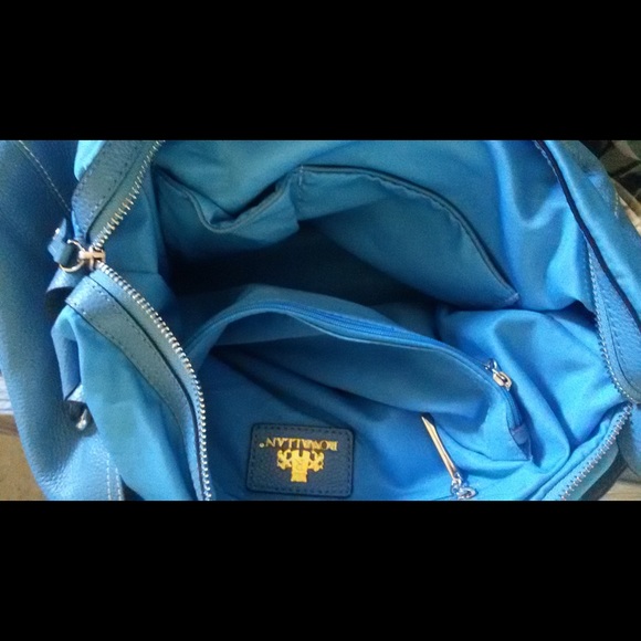 ROWALLAN of Scotland Leather handbag with pouch - Picture 4 of 4