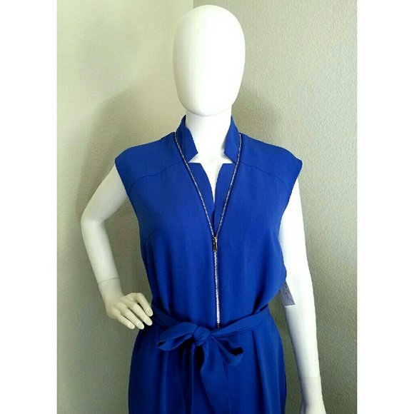 Blue Rachel Roy Jumpsuit - Picture 3 of 4