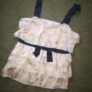 Lauren Conrad ruffled blouse