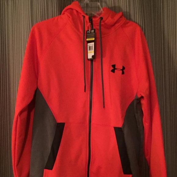 Orange UnderArmour Sweatshirt