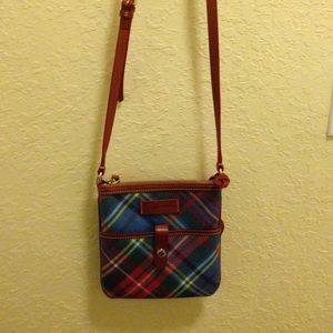 Vintage plaid Dooney & Bourke cross body