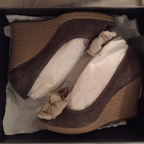 Prada Wedges Calzature Donna Scamosciato 4 - Picture 4 of 4