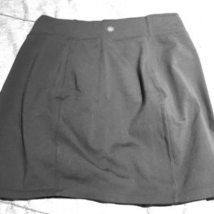 Cute Athleta black workout skirt