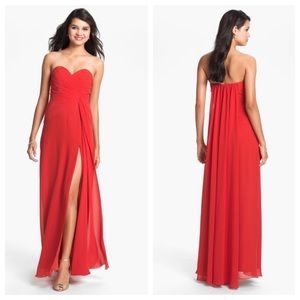 Faviana Sweetheart Chiffon Gown